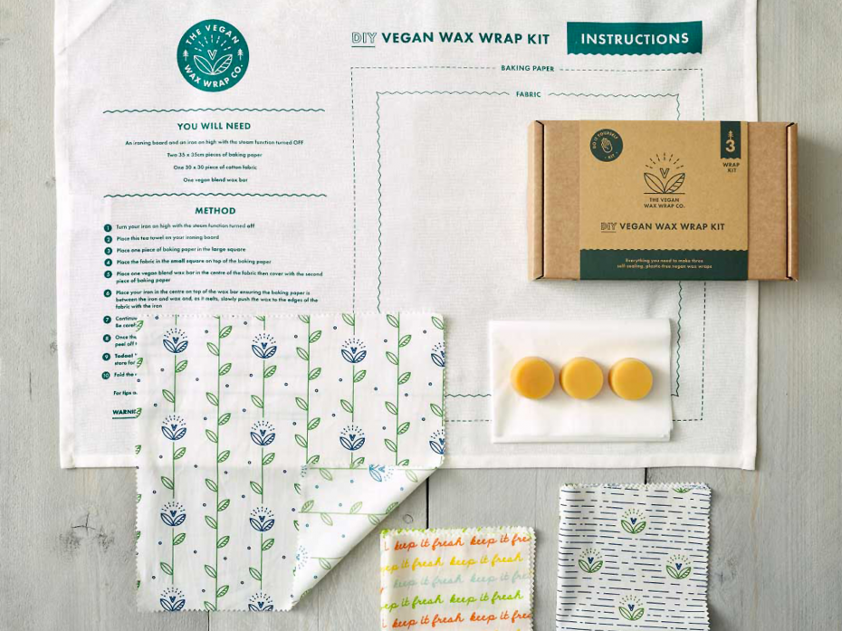 DIY Vegan Wax Wrap Kit